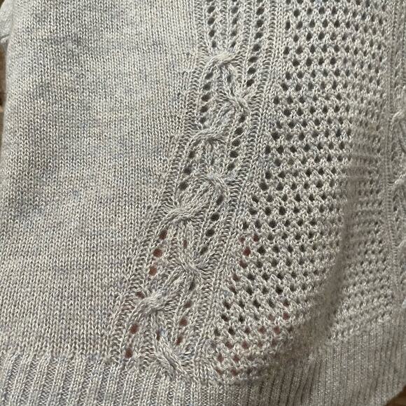 Inhabit Women Gray Pullover Sweater Size Medium - Picture 4 of 7